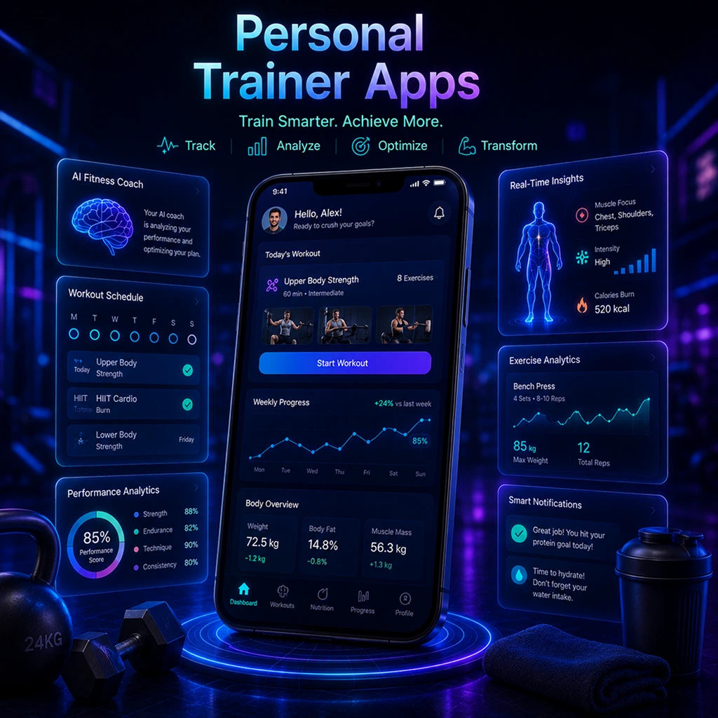 Personal fitness trainer application development